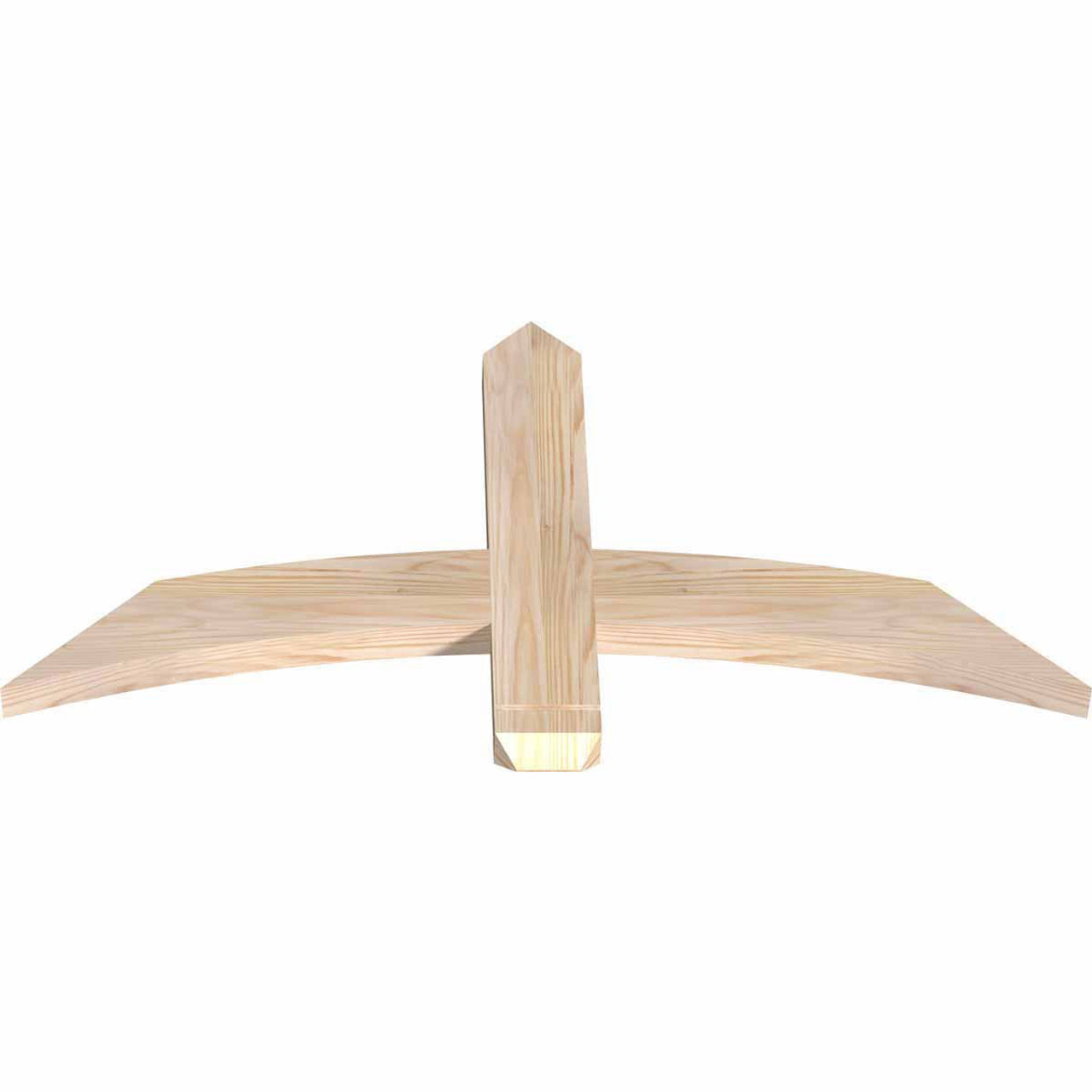 12/12 Pitch Bellingham Smooth Timber Gable Bracket GBW036X18X0204BEL00SDF