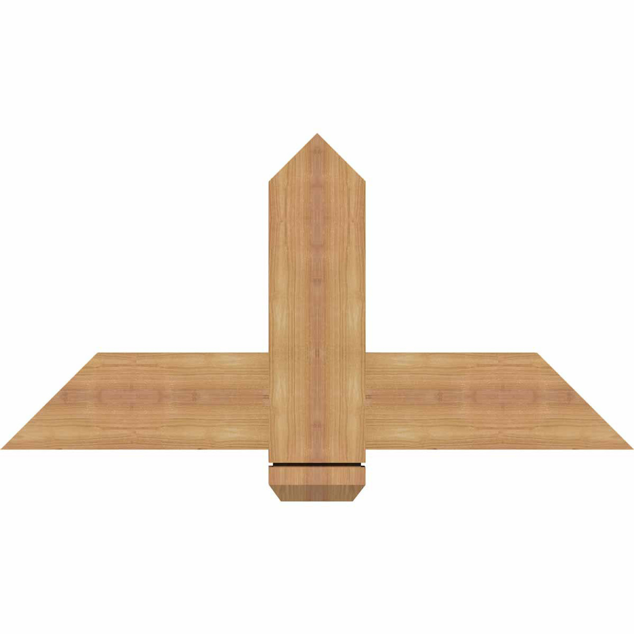 12/12 Pitch Eugene Smooth Timber Gable Bracket GBW036X18X0206EUG00SWR