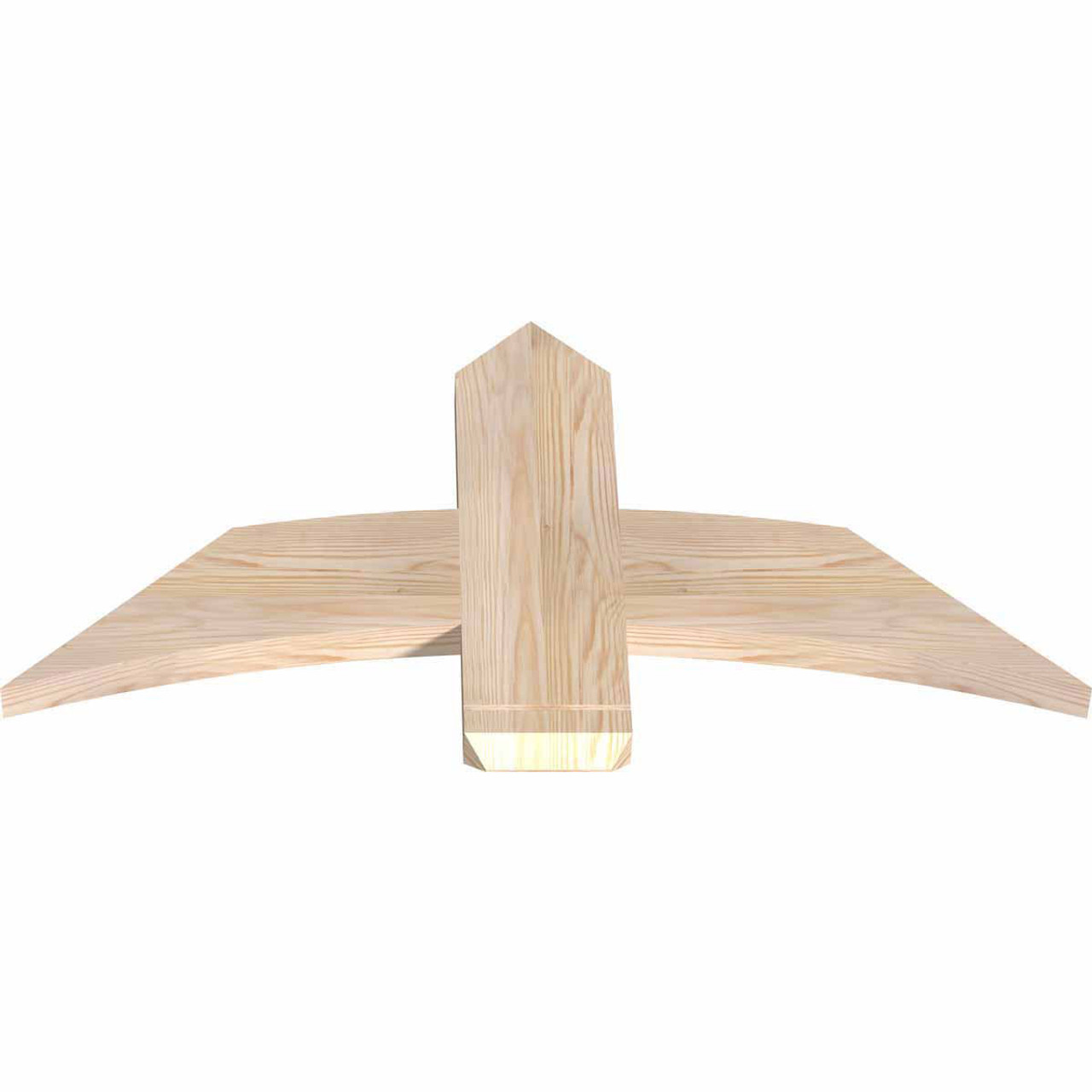 12/12 Pitch Bellingham Smooth Timber Gable Bracket GBW036X18X0206BEL00SDF