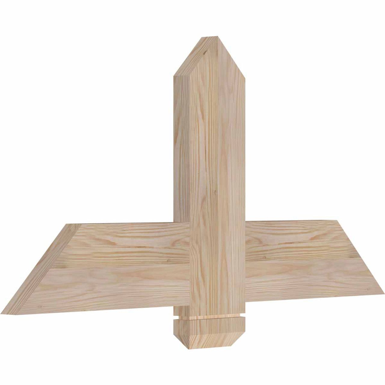 12/12 Pitch Eugene Smooth Timber Gable Bracket GBW036X18X0206EUG00SDF