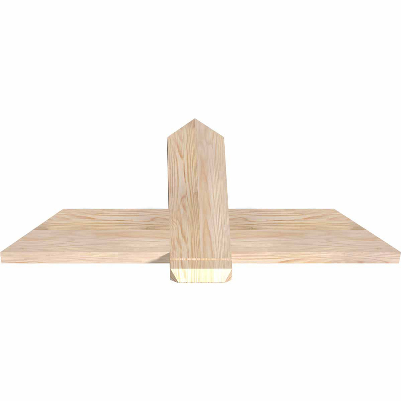 12/12 Pitch Eugene Smooth Timber Gable Bracket GBW036X18X0206EUG00SDF