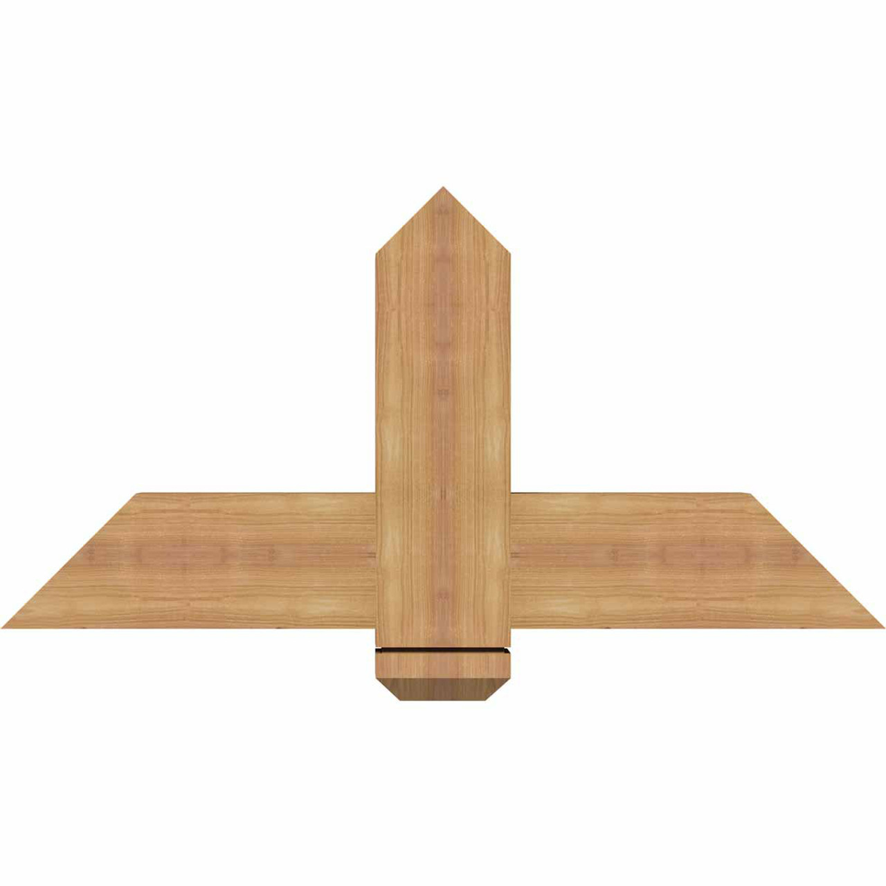 12/12 Pitch Eugene Smooth Timber Gable Bracket GBW036X18X0406EUG00SWR