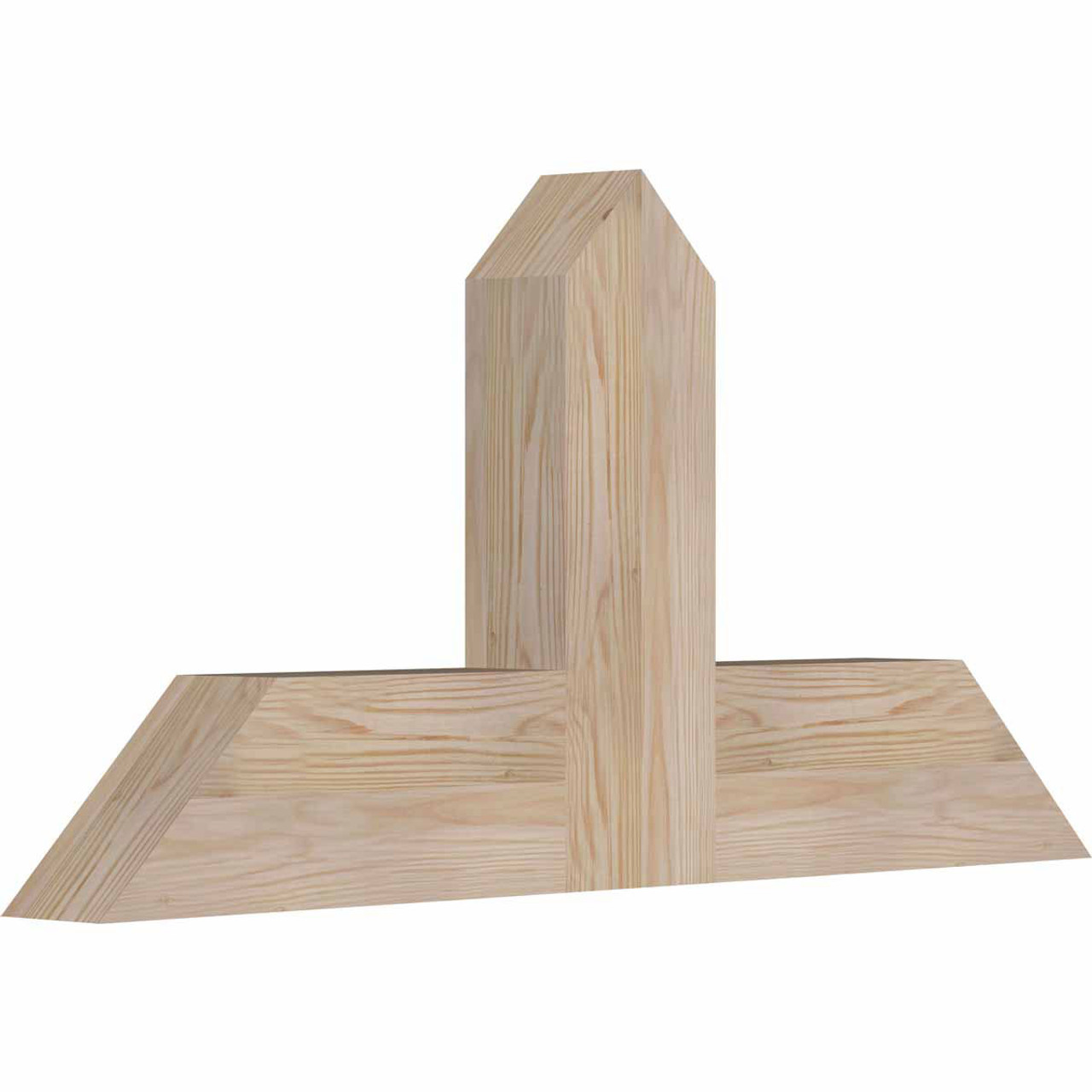 12/12 Pitch Portland Smooth Timber Gable Bracket GBW036X18X0406POR00SDF