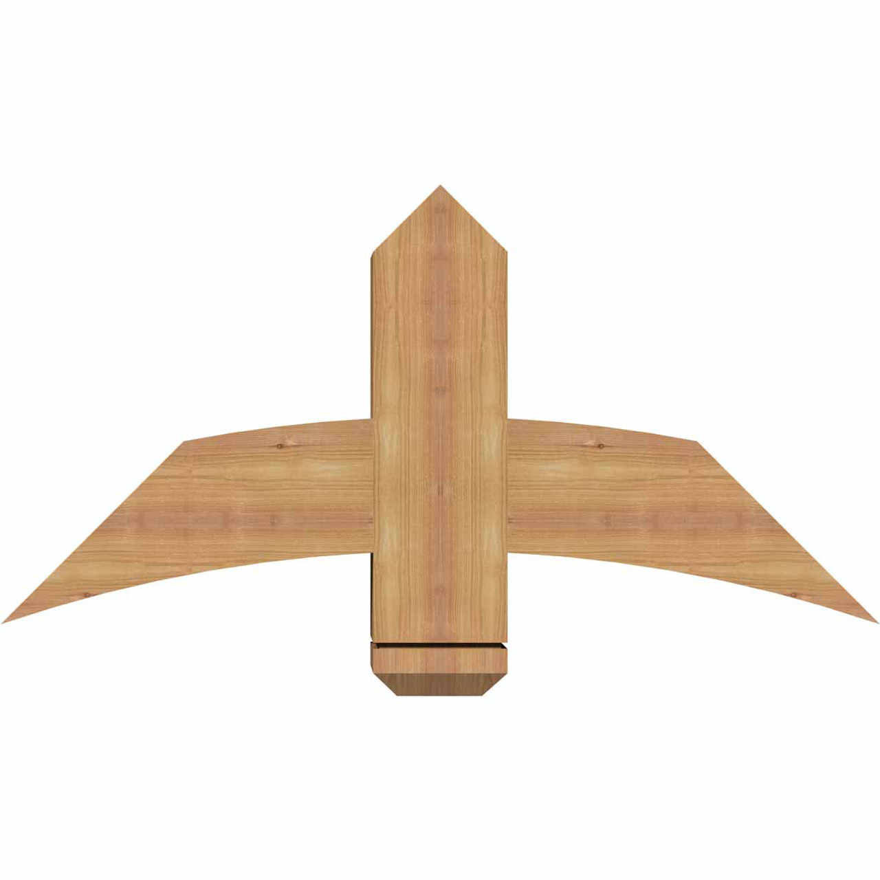 12/12 Pitch Bellingham Smooth Timber Gable Bracket GBW036X18X0606BEL00SWR