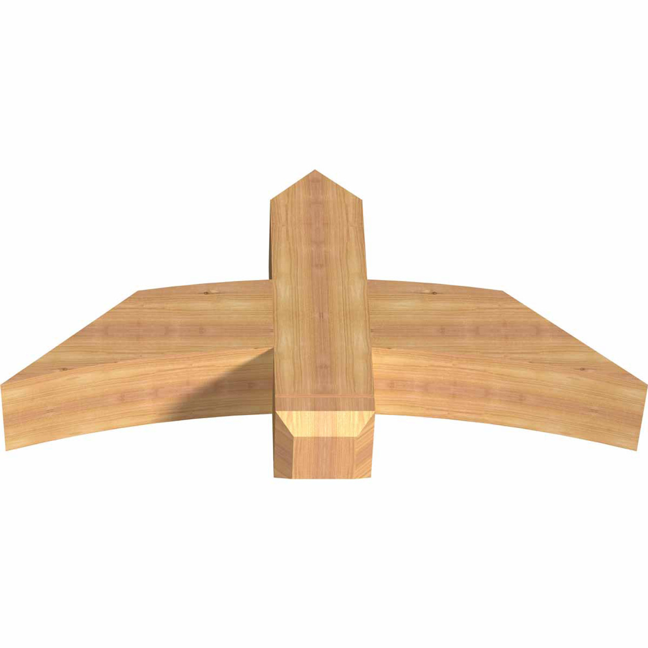 12/12 Pitch Bellingham Smooth Timber Gable Bracket GBW036X18X0606BEL00SWR