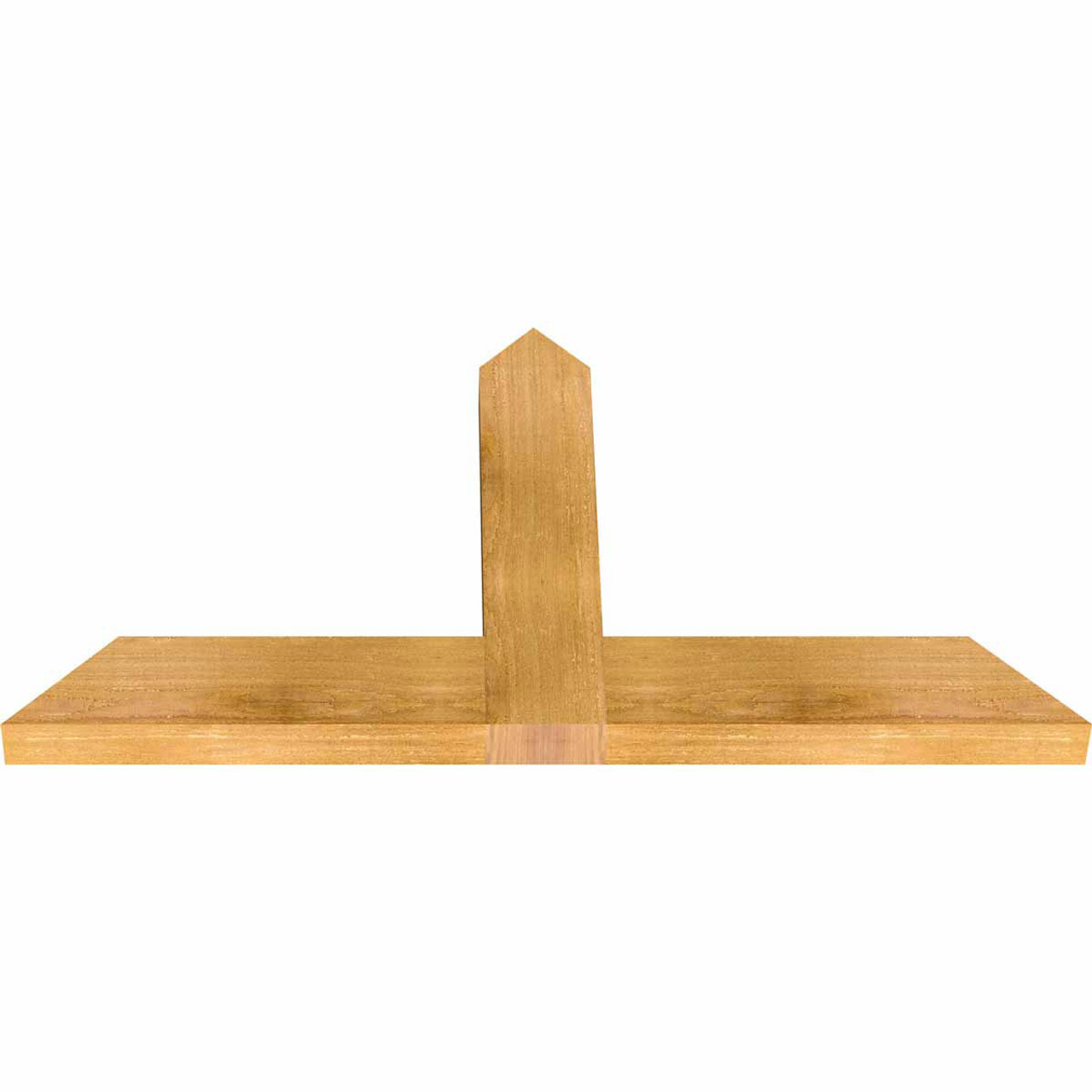 13/12 Pitch Portland Rough Sawn Timber Gable Bracket GBW036X19X0204POR00RWR