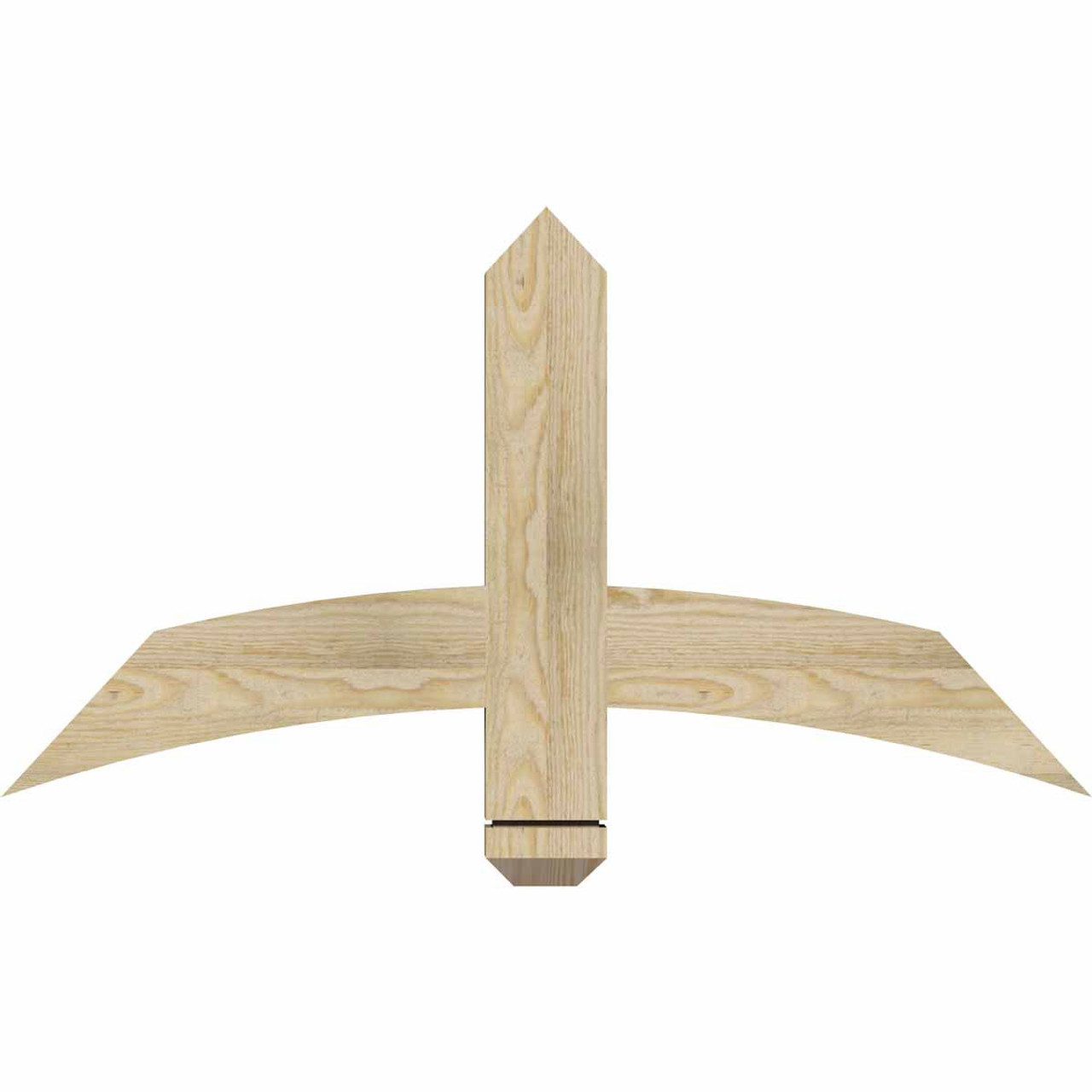 13/12 Pitch Bellingham Rough Sawn Timber Gable Bracket GBW036X19X0204BEL00RDF