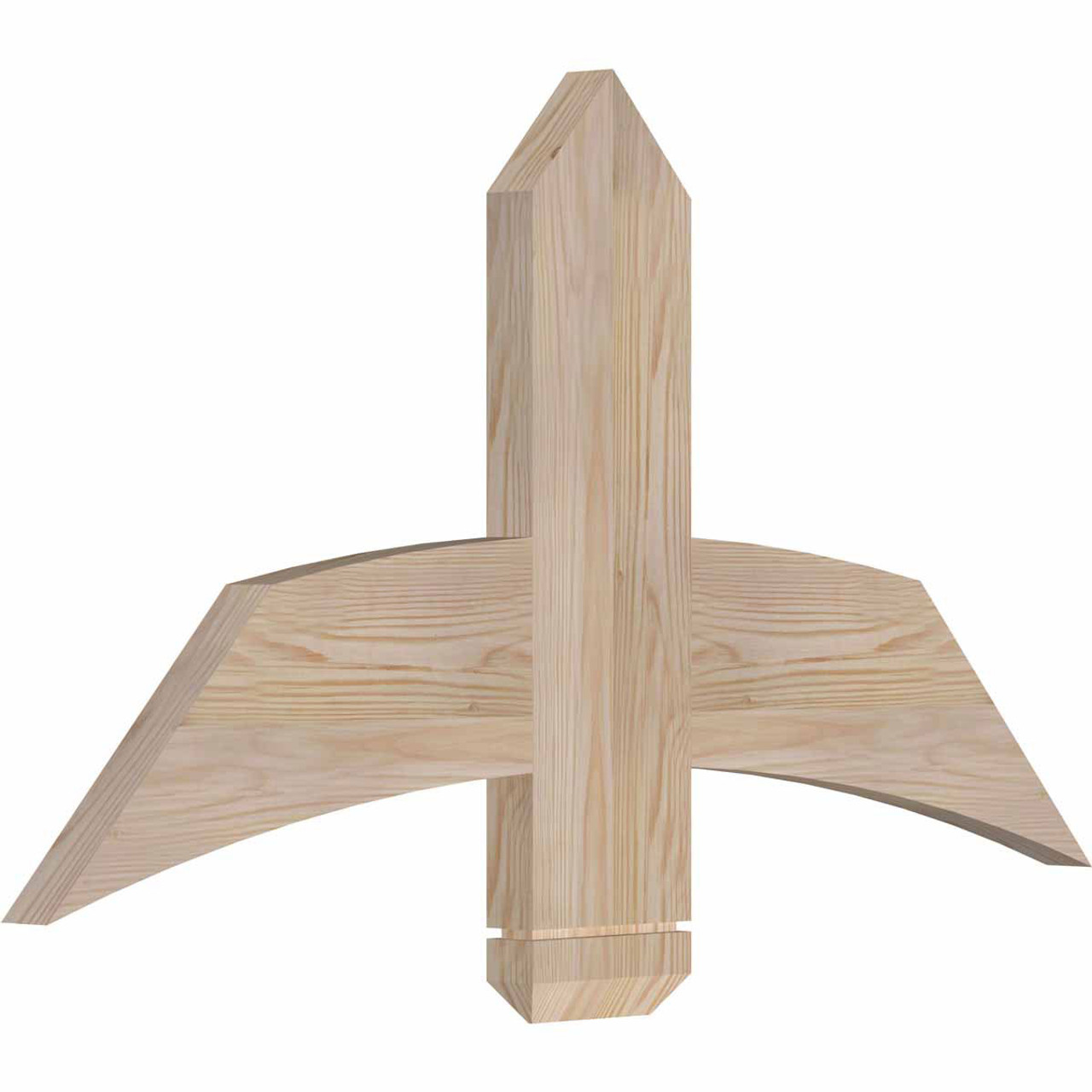 13/12 Pitch Bellingham Smooth Timber Gable Bracket GBW036X19X0206BEL00SDF