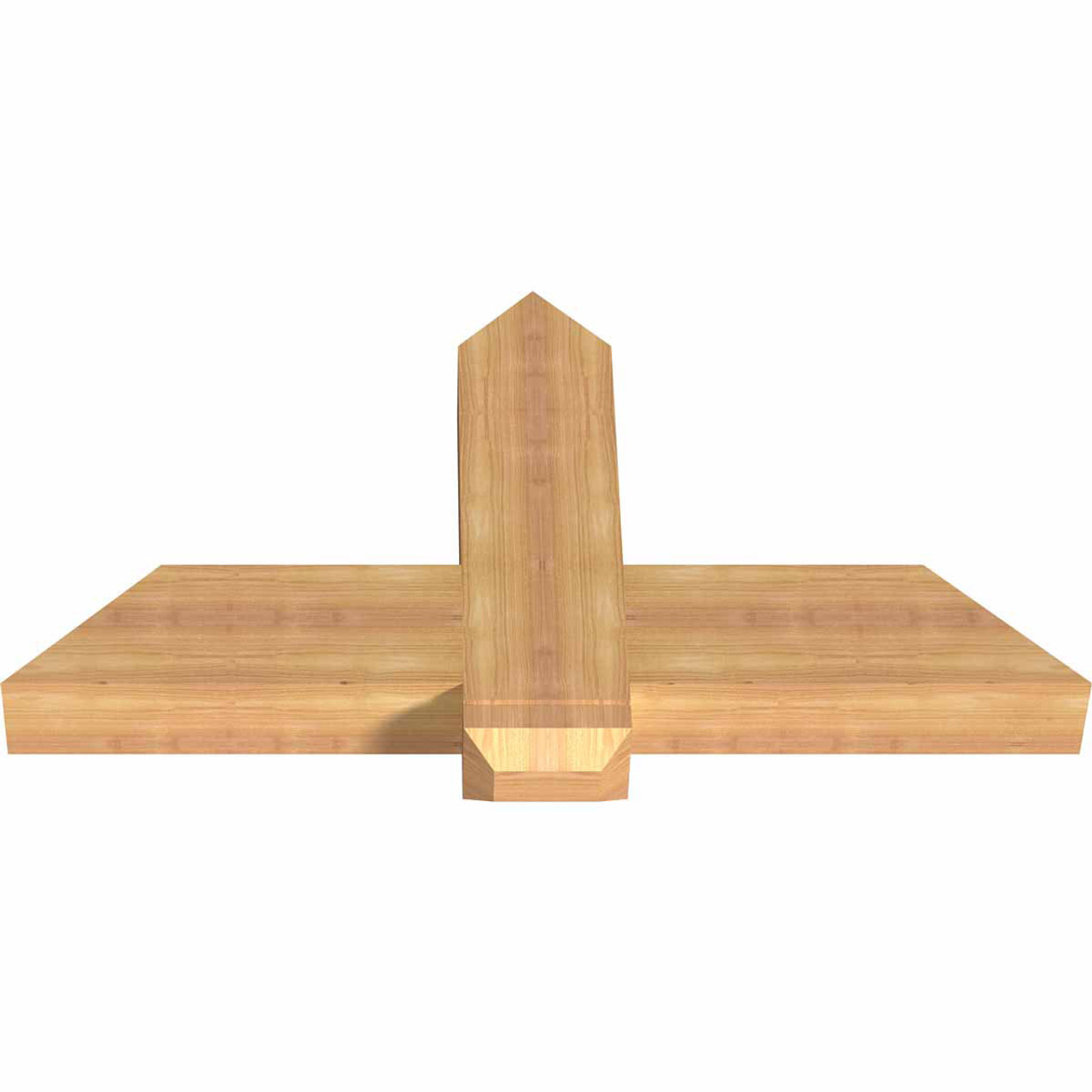 13/12 Pitch Eugene Smooth Timber Gable Bracket GBW036X19X0406EUG00SWR