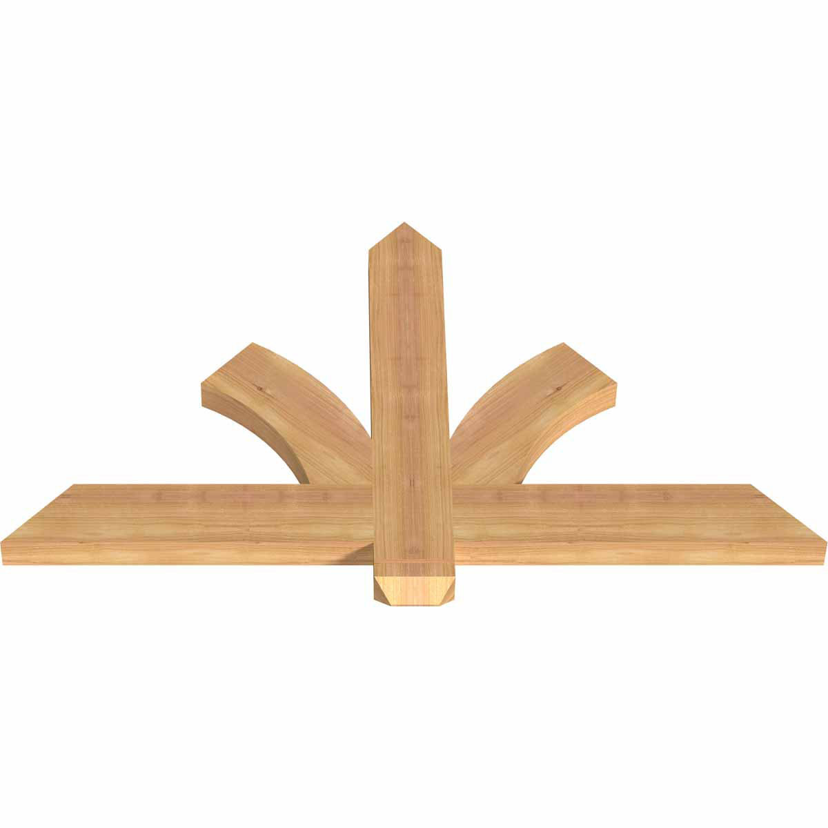 14/12 Pitch Redmond Smooth Timber Gable Bracket GBW036X21X0204RED00SWR