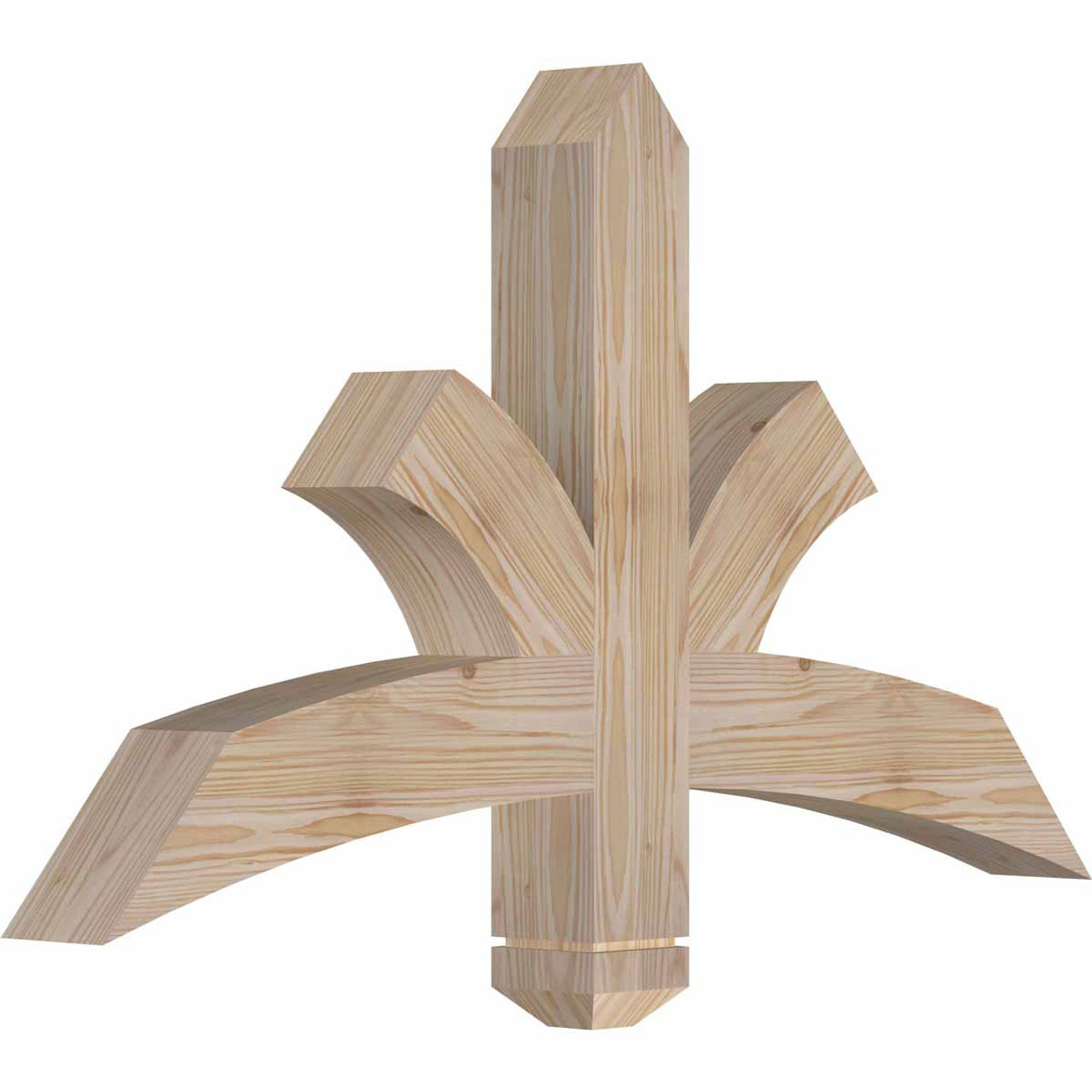 14/12 Pitch Davenport Smooth Timber Gable Bracket GBW036X21X0404DAV00SDF