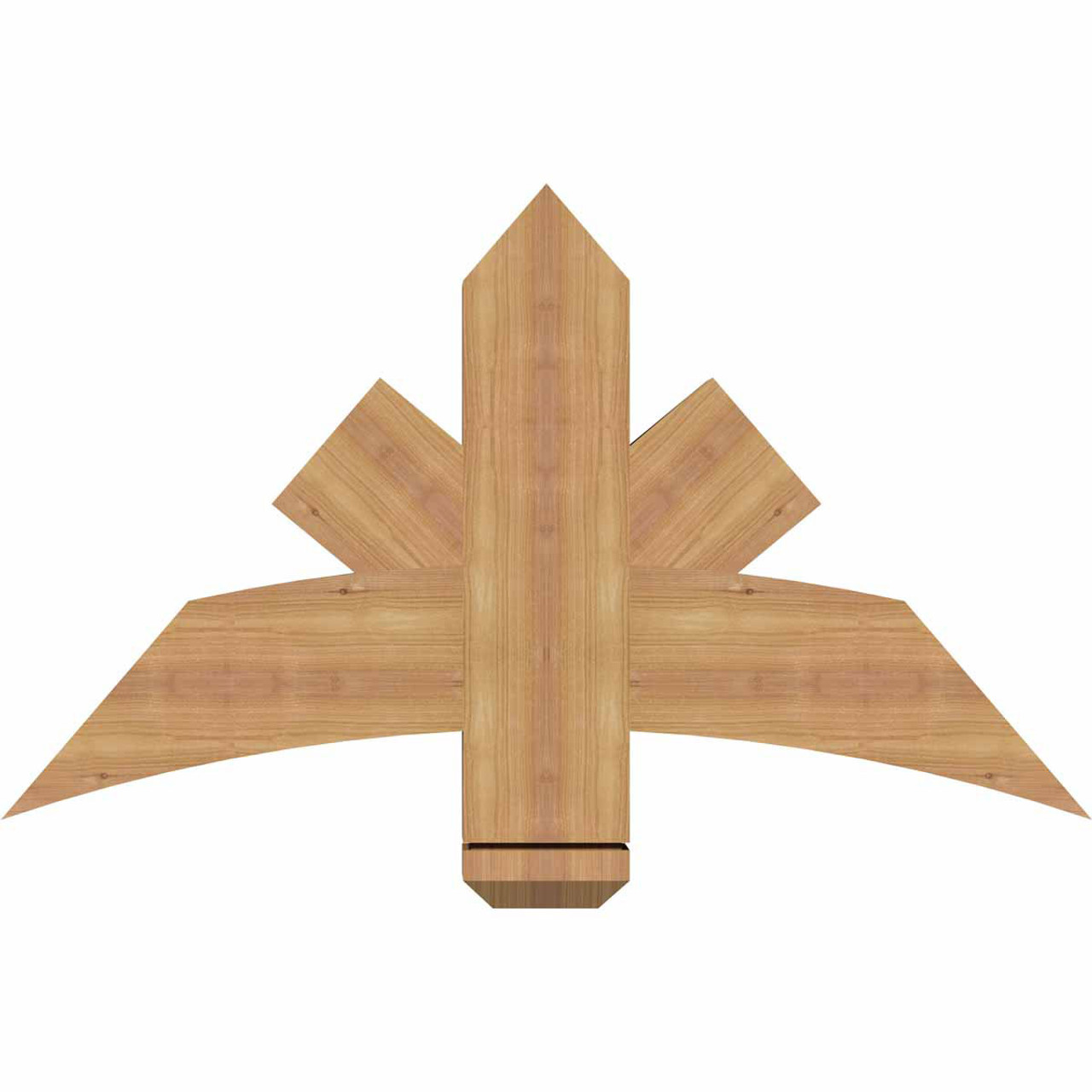 14/12 Pitch Alberta Smooth Timber Gable Bracket GBW036X21X0406ALB00SWR