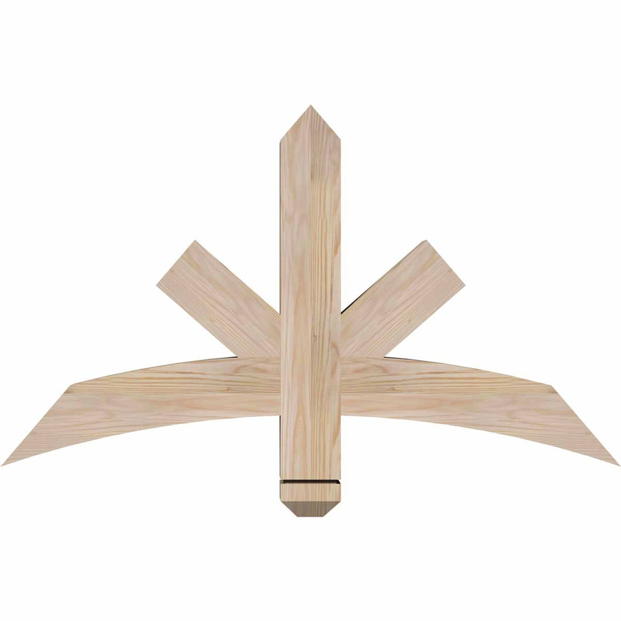 14/12 Pitch Alberta Smooth Timber Gable Bracket GBW036X21X0404ALB00SDF