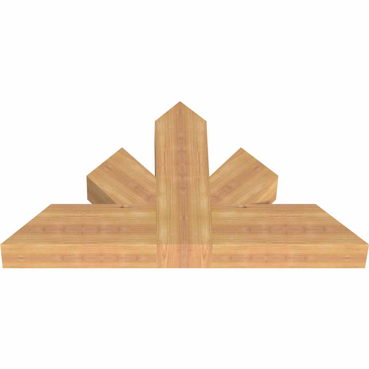 14/12 Pitch Saratoga Smooth Timber Gable Bracket GBW036X21X0406SAR00SWR