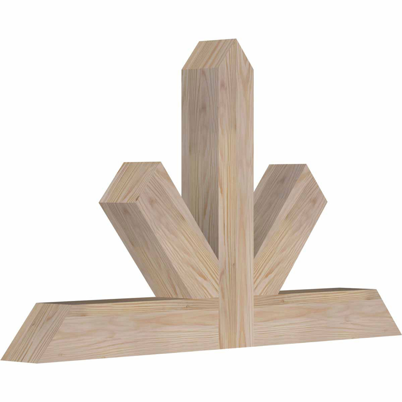 14/12 Pitch Saratoga Smooth Timber Gable Bracket GBW036X21X0404SAR00SDF