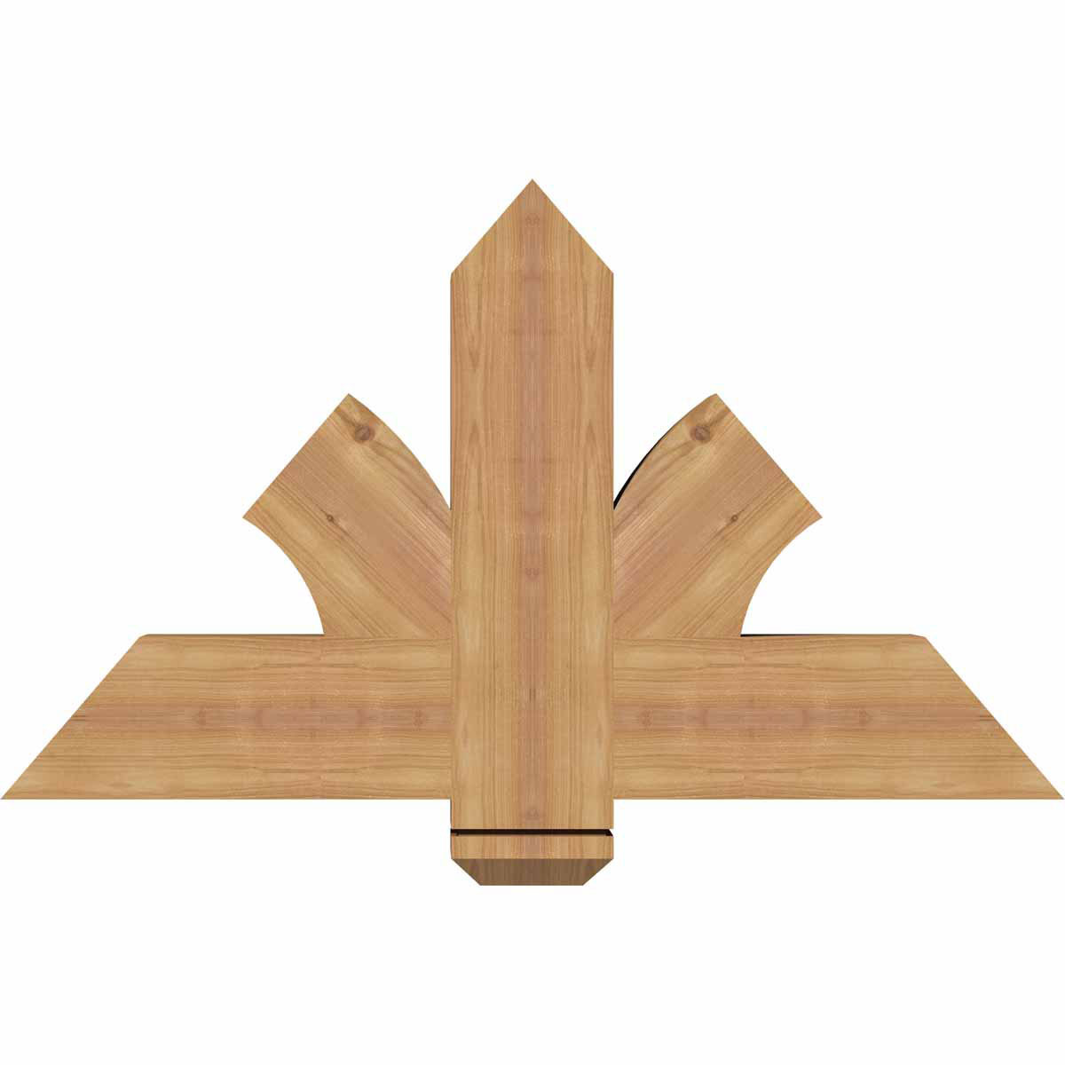 14/12 Pitch Redmond Smooth Timber Gable Bracket GBW036X21X0406RED00SWR