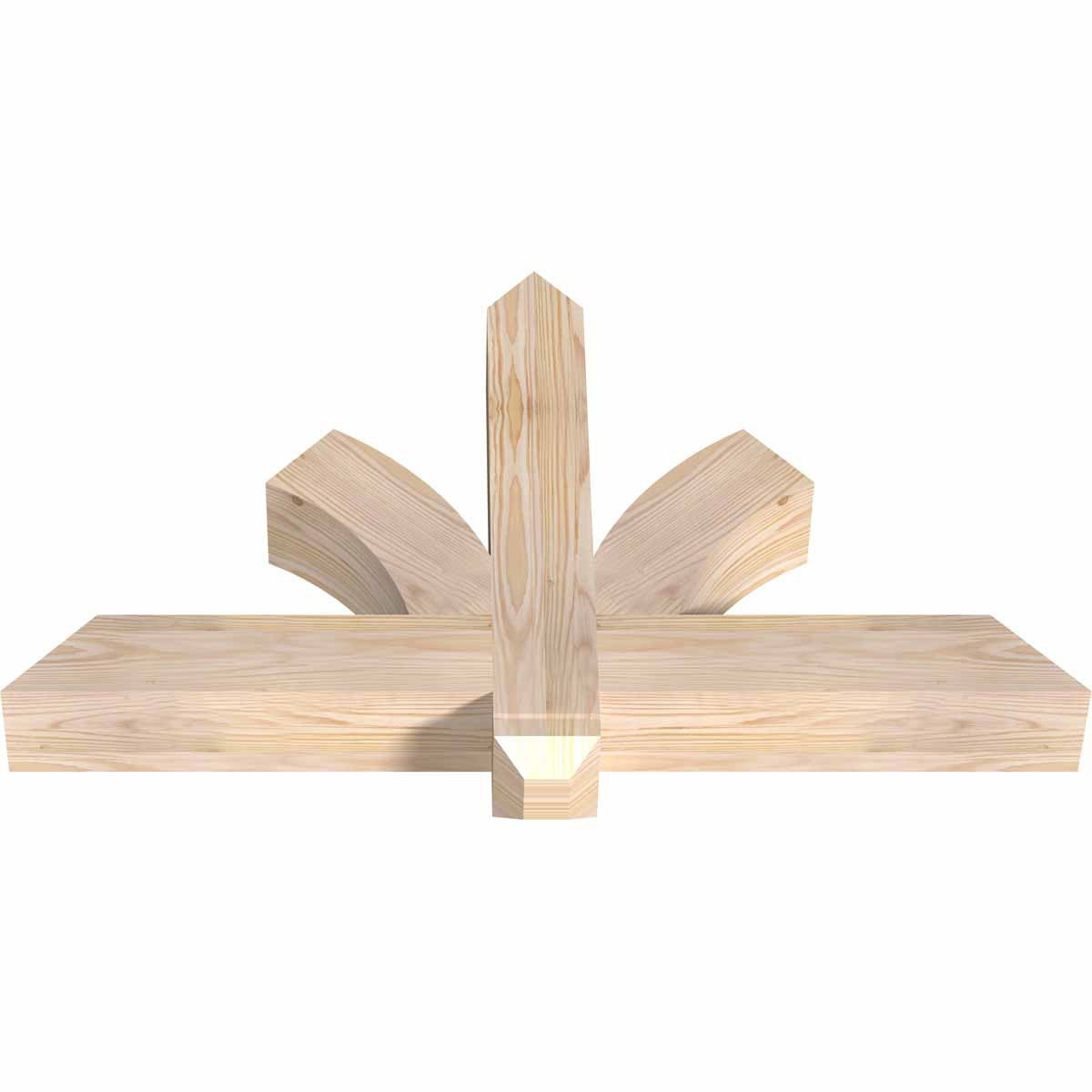 14/12 Pitch Redmond Smooth Timber Gable Bracket GBW036X21X0404RED00SDF