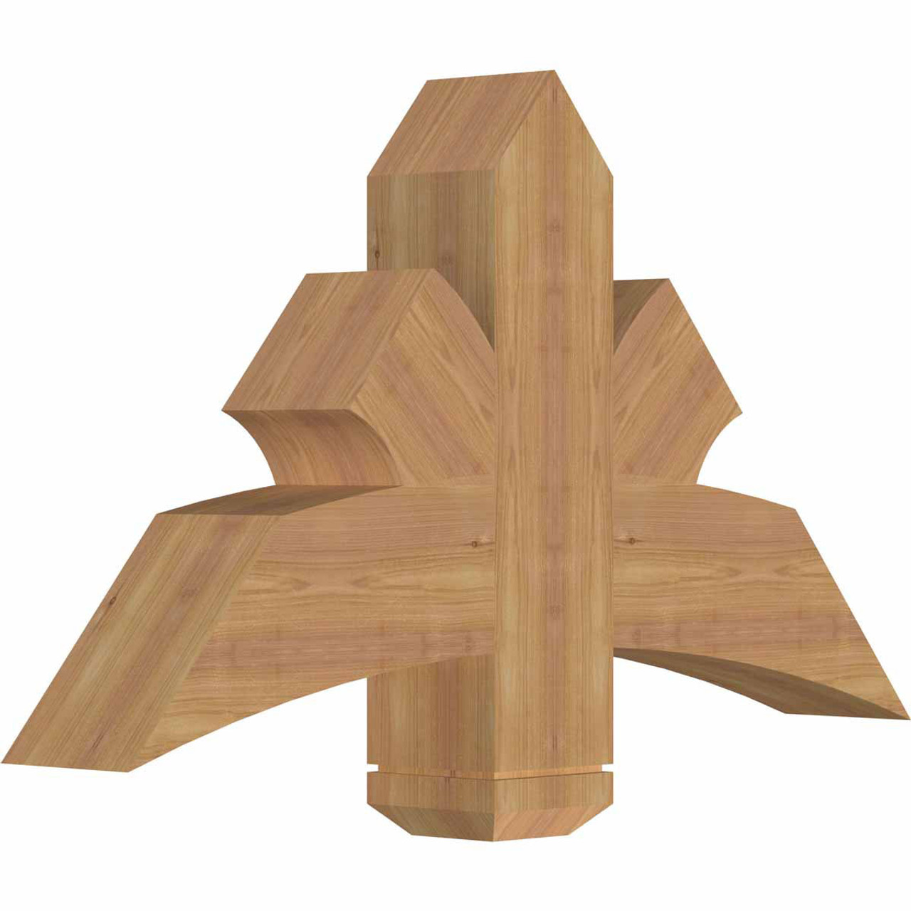 14/12 Pitch Davenport Smooth Timber Gable Bracket GBW036X21X0606DAV00SWR