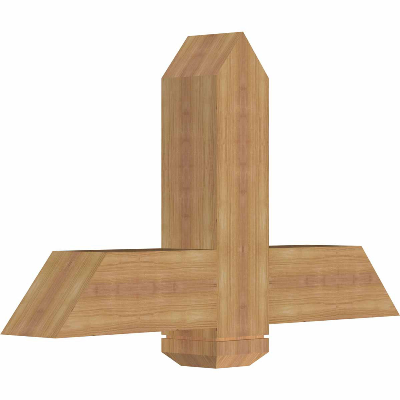 14/12 Pitch Eugene Smooth Timber Gable Bracket GBW036X21X0606EUG00SWR