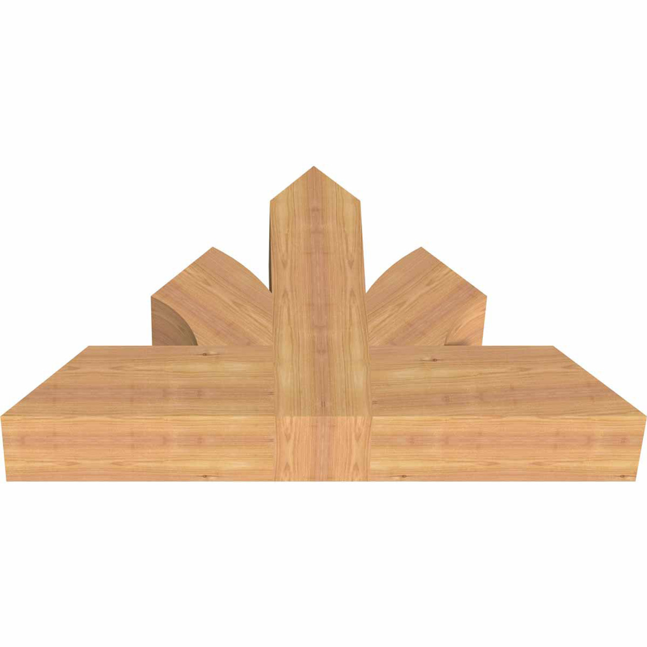 14/12 Pitch Richland Smooth Timber Gable Bracket GBW036X21X0606RIC00SWR