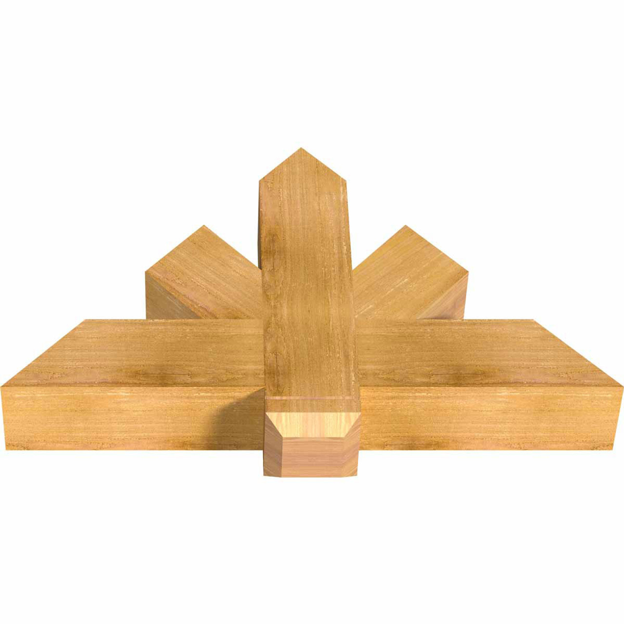 14/12 Pitch Kennewick Smooth Timber Gable Bracket GBW036X21X0606KEN00SWR