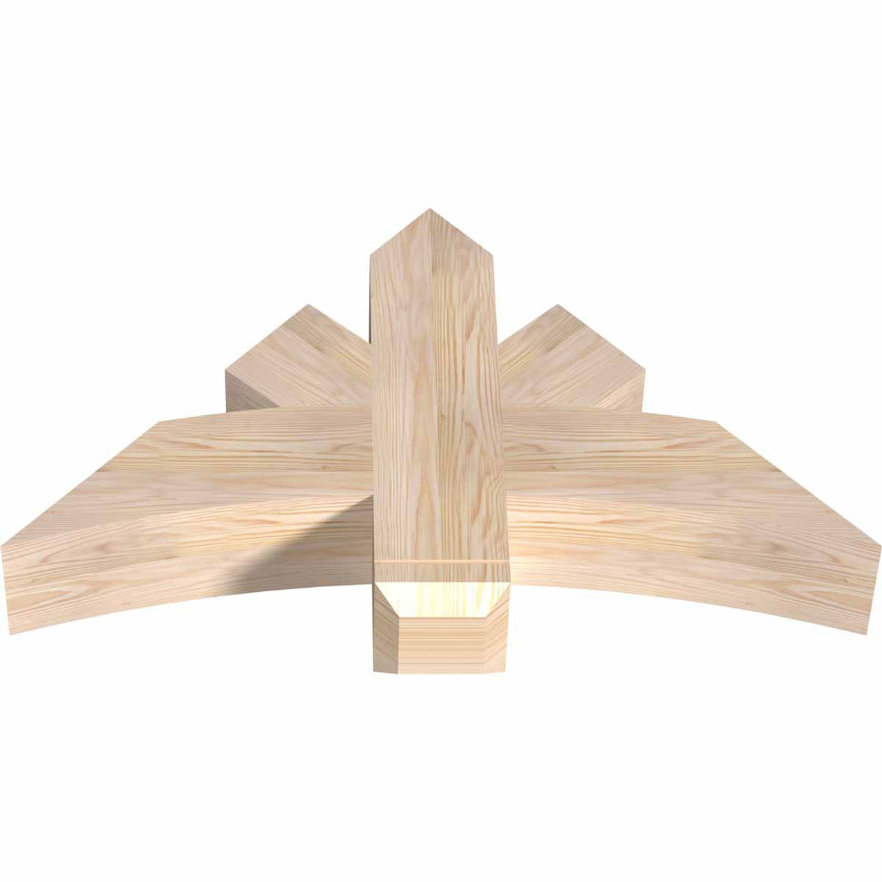 14/12 Pitch Alberta Smooth Timber Gable Bracket GBW036X21X0606ALB00SDF