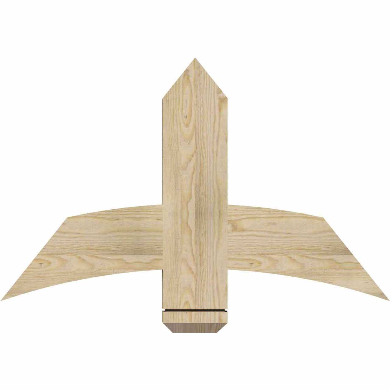 15/12 Pitch Bellingham Rough Sawn Timber Gable Bracket GBW036X23X0206BEL00RDF