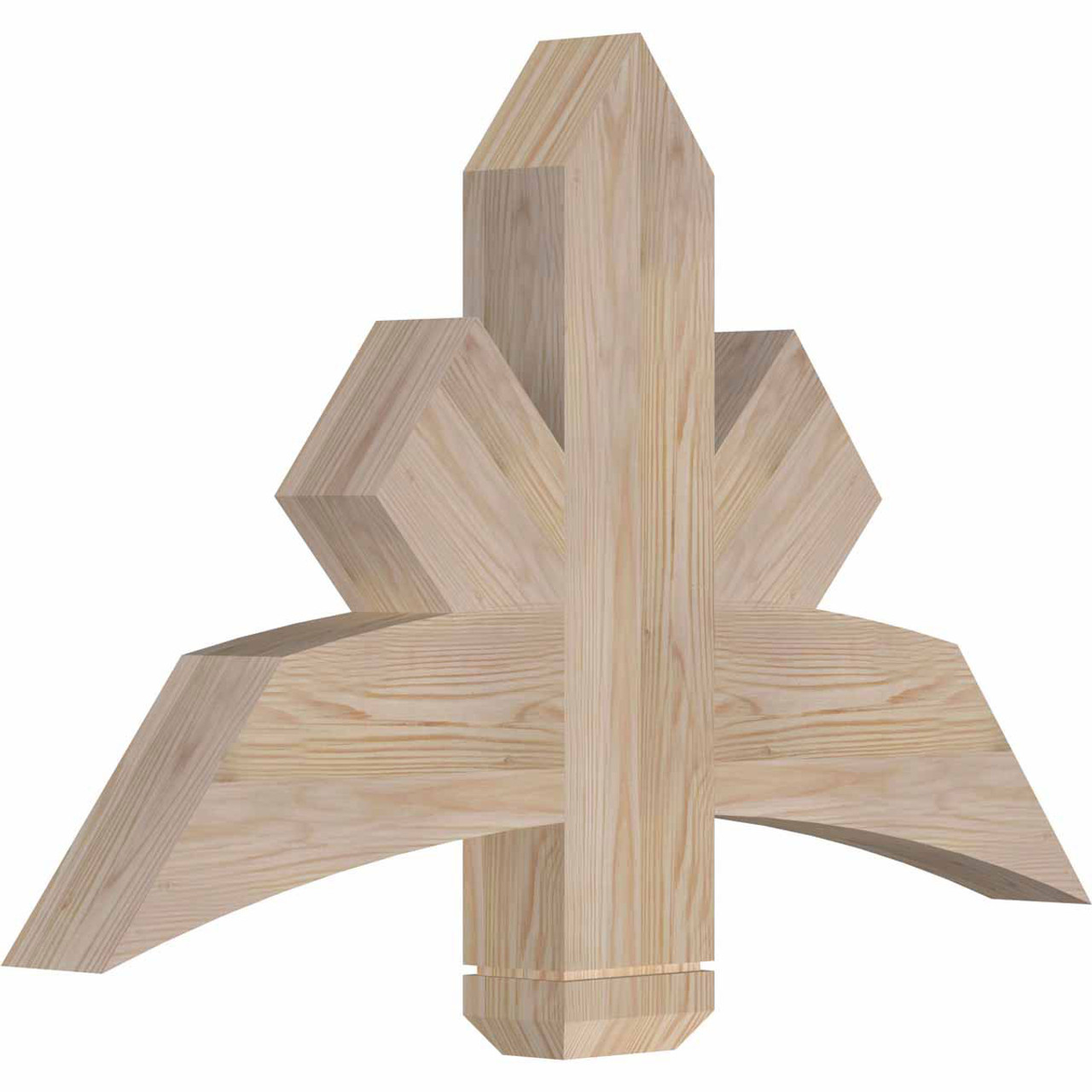 15/12 Pitch Alberta Smooth Timber Gable Bracket GBW036X23X0406ALB00SDF