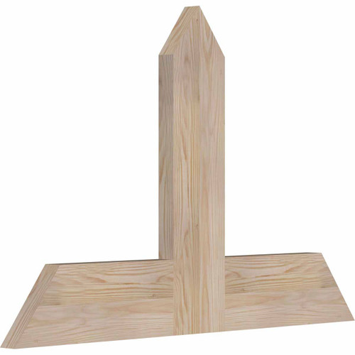 16/12 Pitch Portland Smooth Timber Gable Bracket GBW036X24X0206POR00SDF
