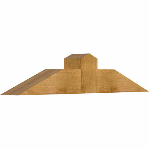 5/12 Pitch Portland Rough Sawn Timber Gable Bracket GBW048X10X0606POR00RWR