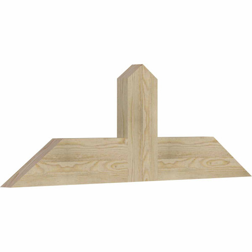 8/12 Pitch Portland Rough Sawn Timber Gable Bracket GBW048X16X0206POR00RDF