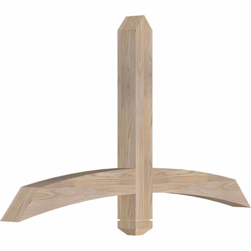 14/12 Pitch Bellingham Smooth Timber Gable Bracket GBW048X28X0404BEL00SDF