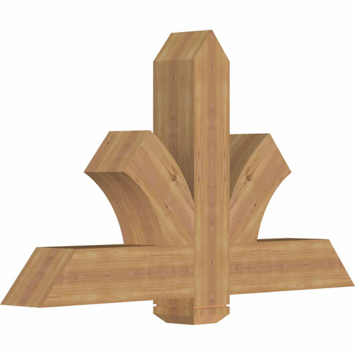 14/12 Pitch Redmond Smooth Timber Gable Bracket GBW048X28X0606RED00SWR