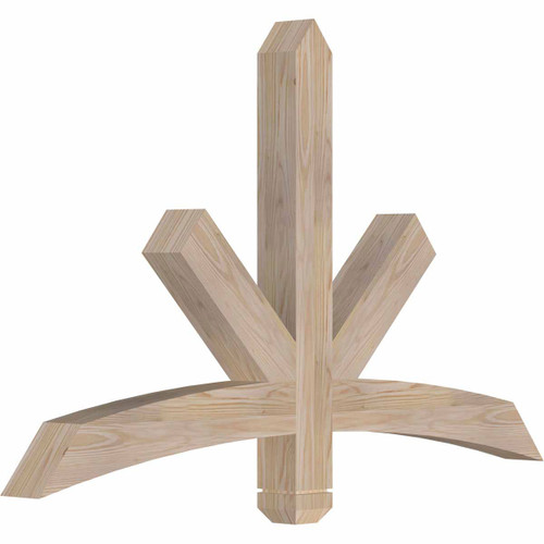 15/12 Pitch Alberta Smooth Timber Gable Bracket GBW048X30X0404ALB00SDF