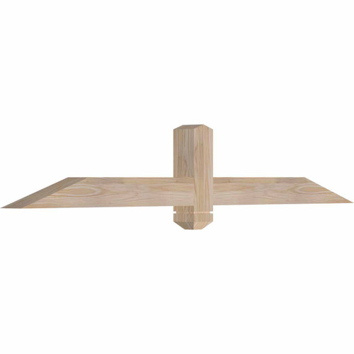 4/12 Pitch Eugene Smooth Timber Gable Bracket GBW060X10X0404EUG00SDF