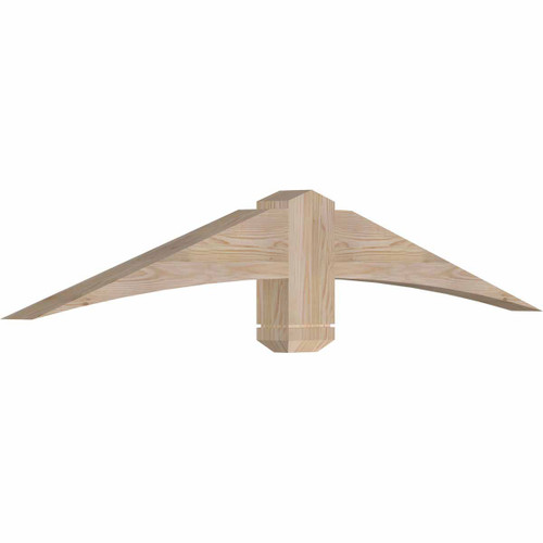 4/12 Pitch Bellingham Smooth Timber Gable Bracket GBW060X10X0406BEL00SDF