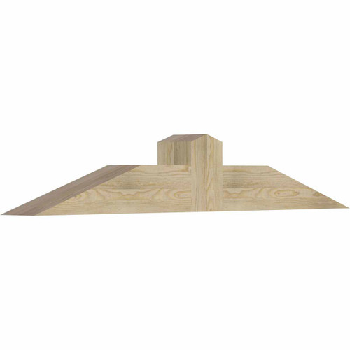 4/12 Pitch Portland Rough Sawn Timber Gable Bracket GBW060X10X0606POR00RDF