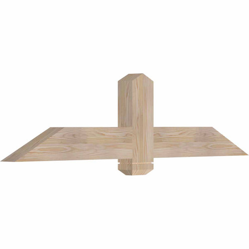 6/12 Pitch Eugene Smooth Timber Gable Bracket GBW060X15X0406EUG00SDF