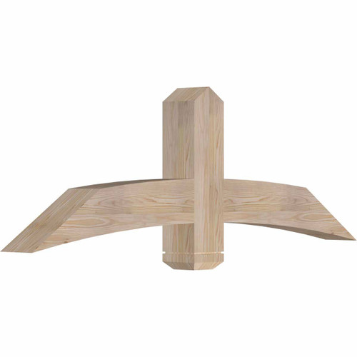 8/12 Pitch Bellingham Smooth Timber Gable Bracket GBW060X20X0606BEL00SDF