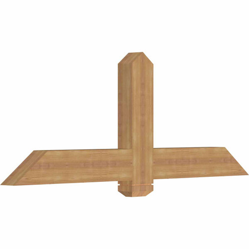 9/12 Pitch Eugene Smooth Timber Gable Bracket GBW060X22X0406EUG00SWR