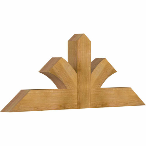 9/12 Pitch Richland Rough Sawn Timber Gable Bracket GBW060X22X0406RIC00RWR