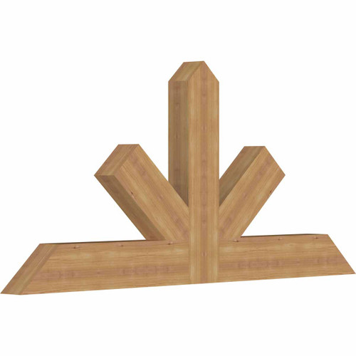 11/12 Pitch Saratoga Smooth Timber Gable Bracket GBW060X27X0406SAR00SWR