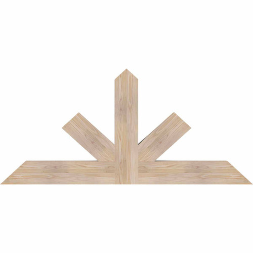11/12 Pitch Saratoga Smooth Timber Gable Bracket GBW060X27X0406SAR00SDF