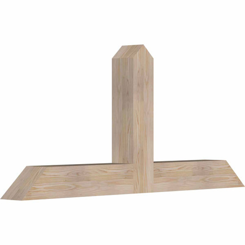 11/12 Pitch Portland Smooth Timber Gable Bracket GBW060X27X0606POR00SDF