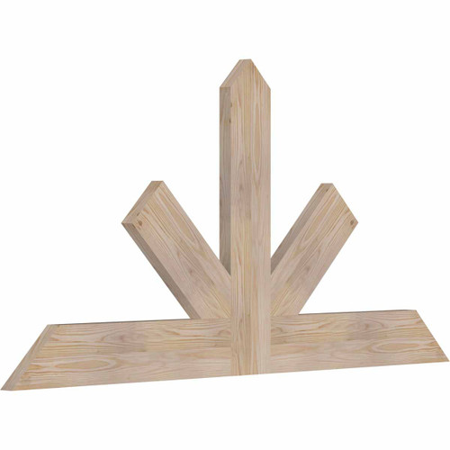 12/12 Pitch Saratoga Smooth Timber Gable Bracket GBW060X30X0206SAR00SDF