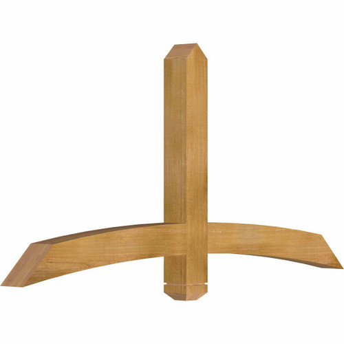 12/12 Pitch Bellingham Rough Sawn Timber Gable Bracket GBW060X30X0404BEL00RWR