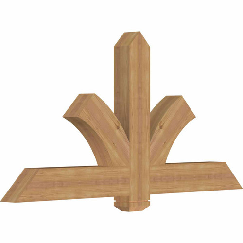 12/12 Pitch Redmond Smooth Timber Gable Bracket GBW060X30X0406RED00SWR