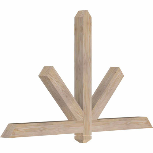 14/12 Pitch Kennewick Smooth Timber Gable Bracket GBW060X35X0404KEN00SDF
