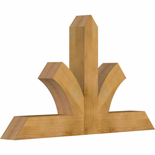 14/12 Pitch Richland Rough Sawn Timber Gable Bracket GBW060X35X0606RIC00RWR