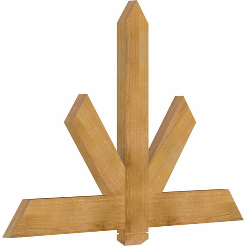 16/12 Pitch Kennewick Rough Sawn Timber Gable Bracket GBW060X40X0206KEN00RWR